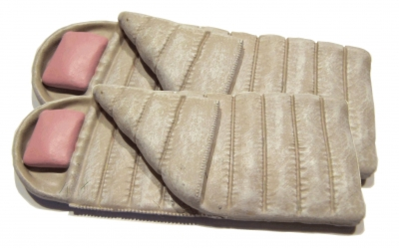 550611 Campingzubehör - Schlafsack mit Kissen (2 Stueck)