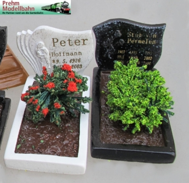 550600 - Friedhof mit Grabsteinen