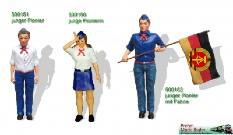 500152 - FDJ Junge mit Fahne